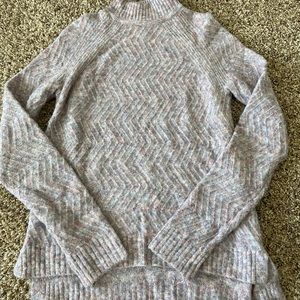 Mock neck sweater